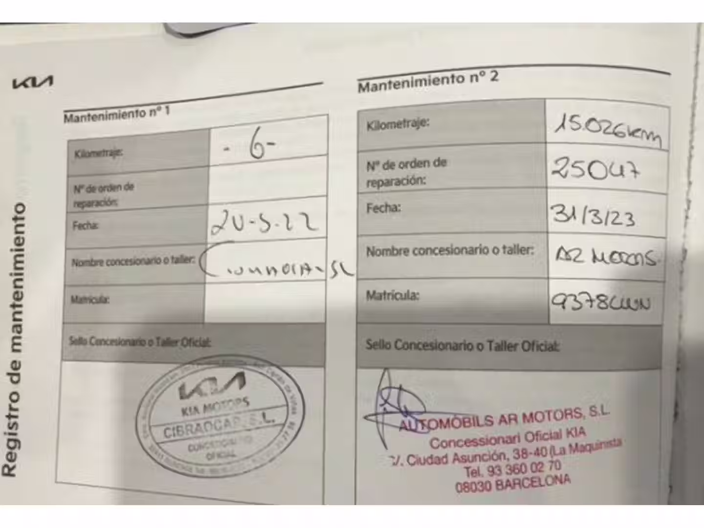 Mantenimiento