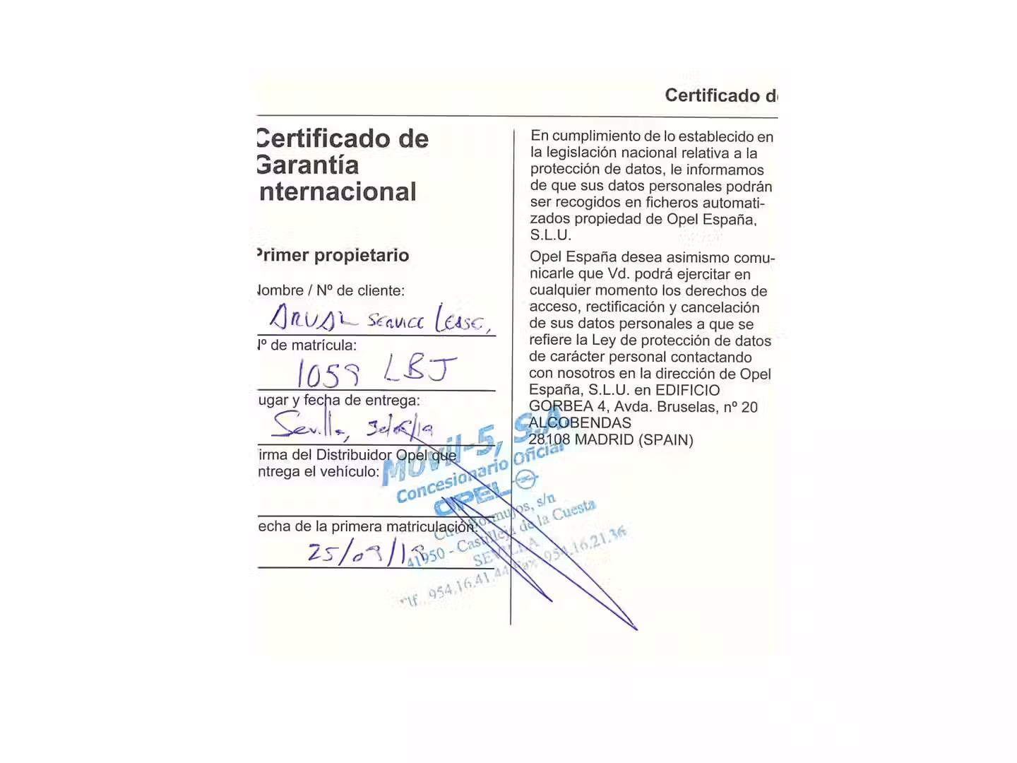 Mantenimiento