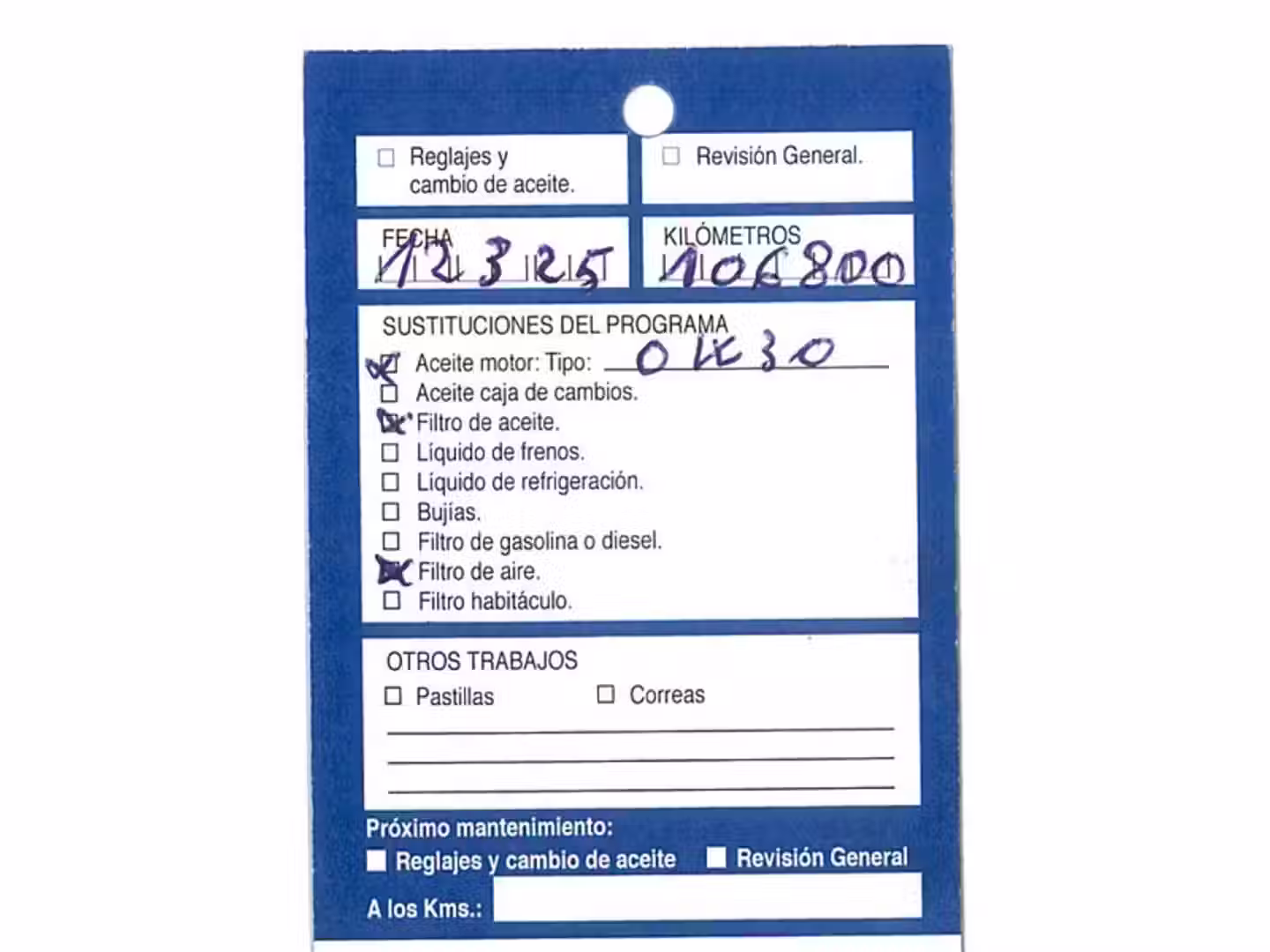 Mantenimiento