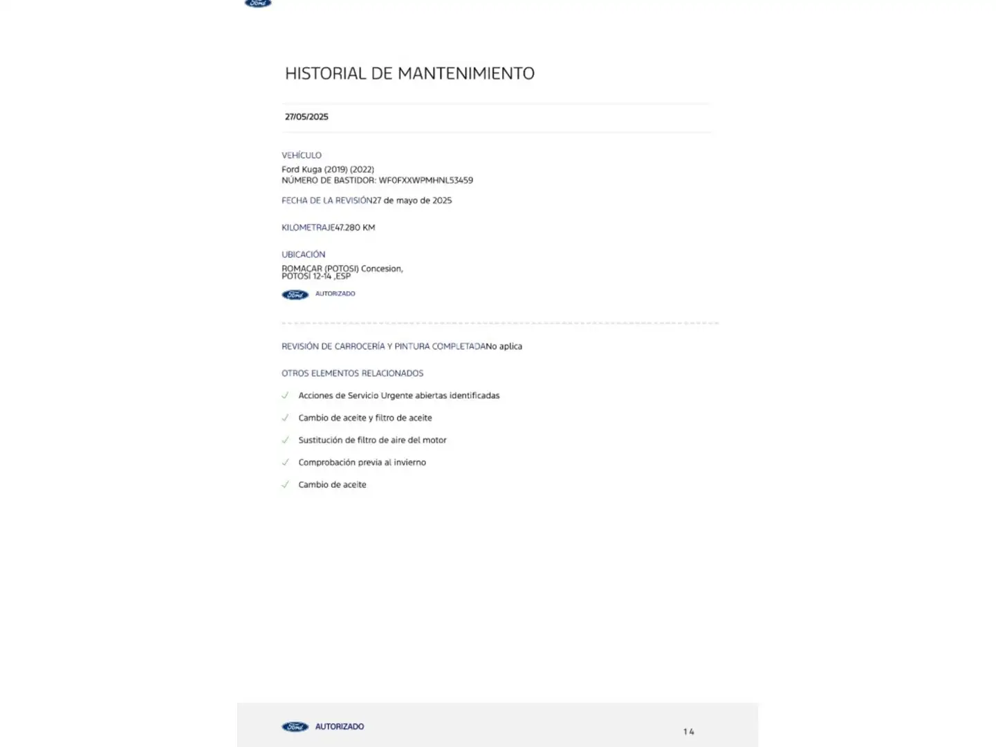 Mantenimiento