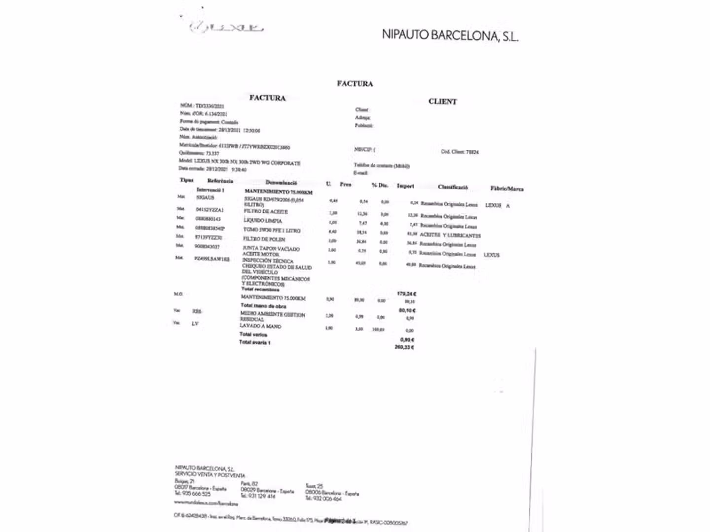 Mantenimiento