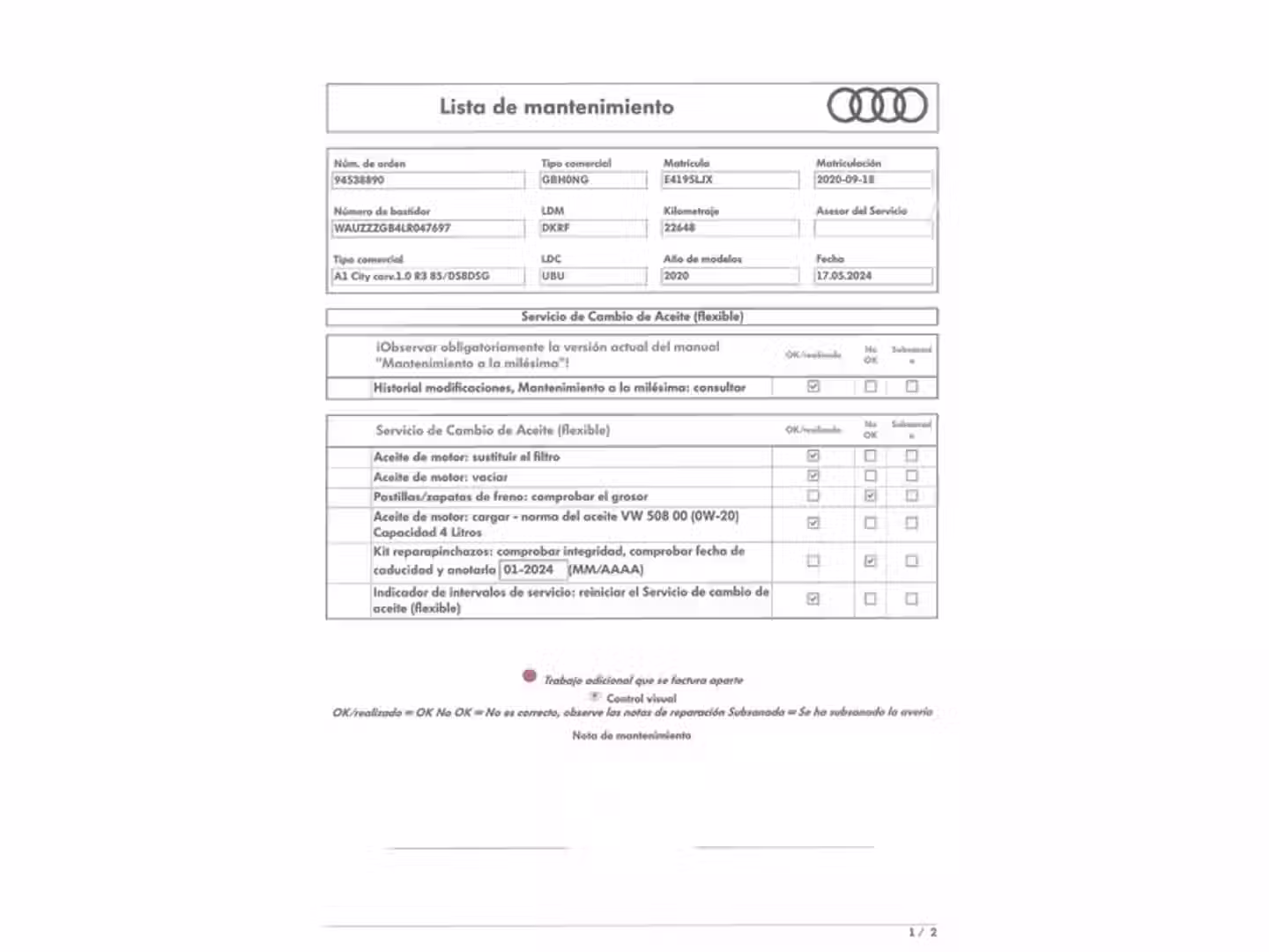 Mantenimiento