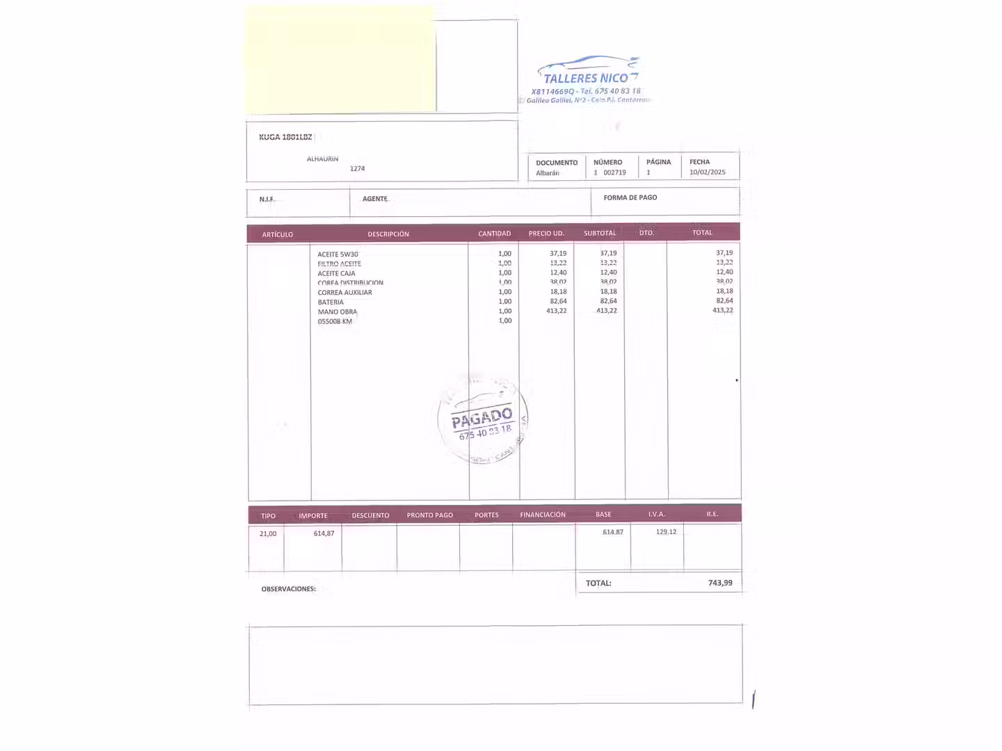 Certificado