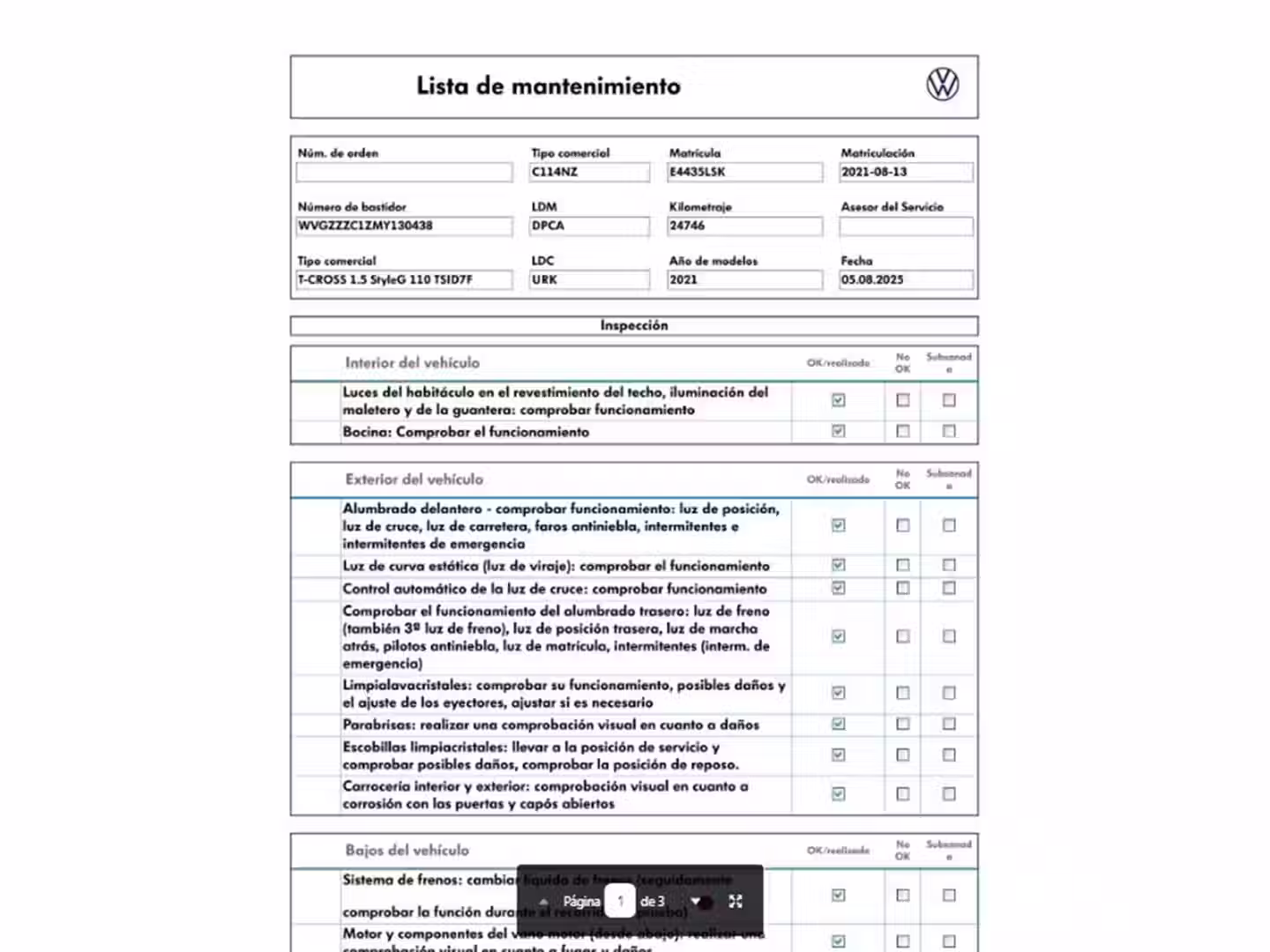 Mantenimiento