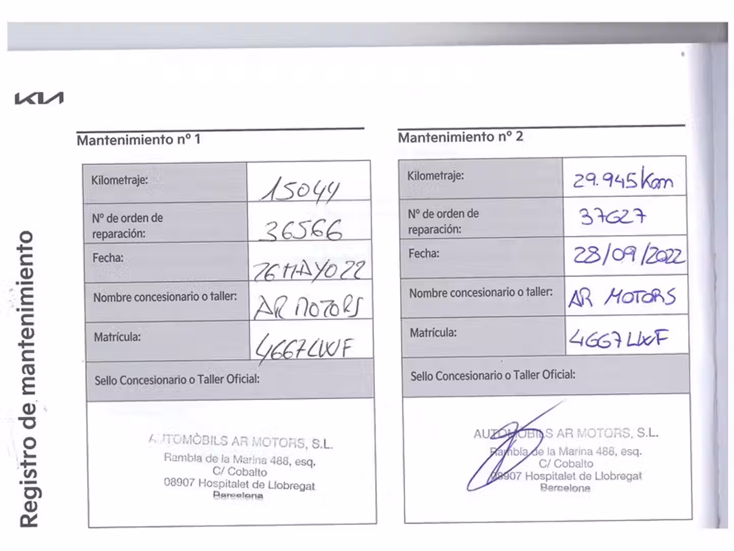 Mantenimiento