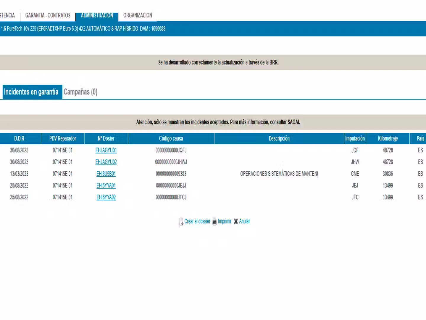 Mantenimiento