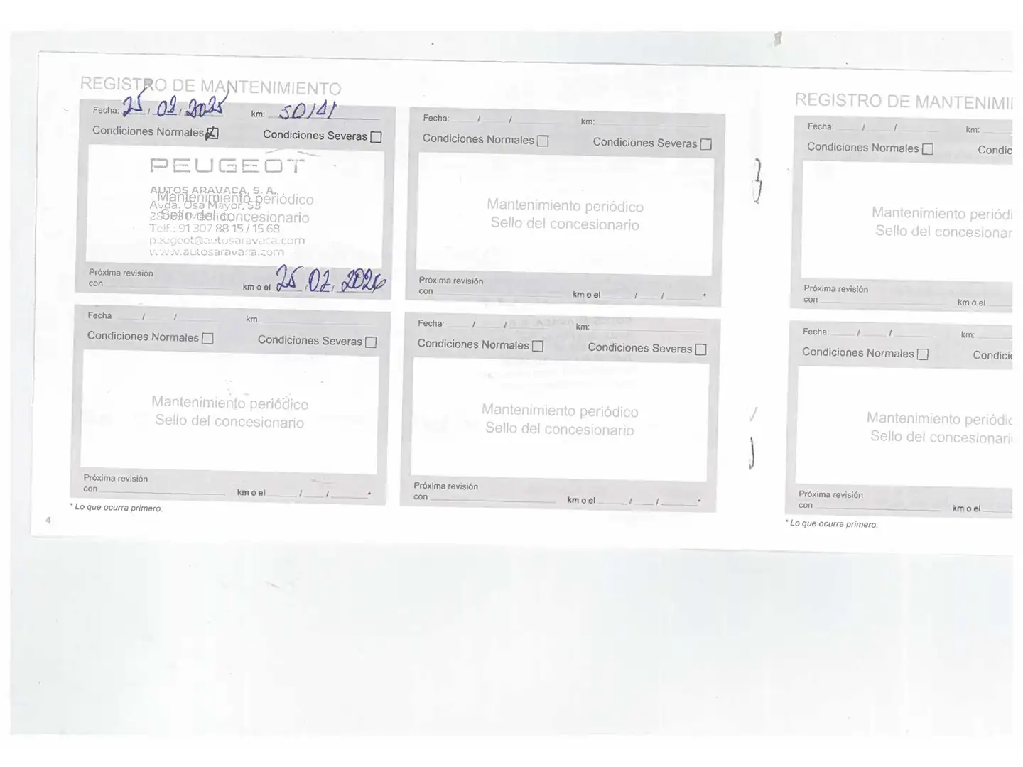 Mantenimiento