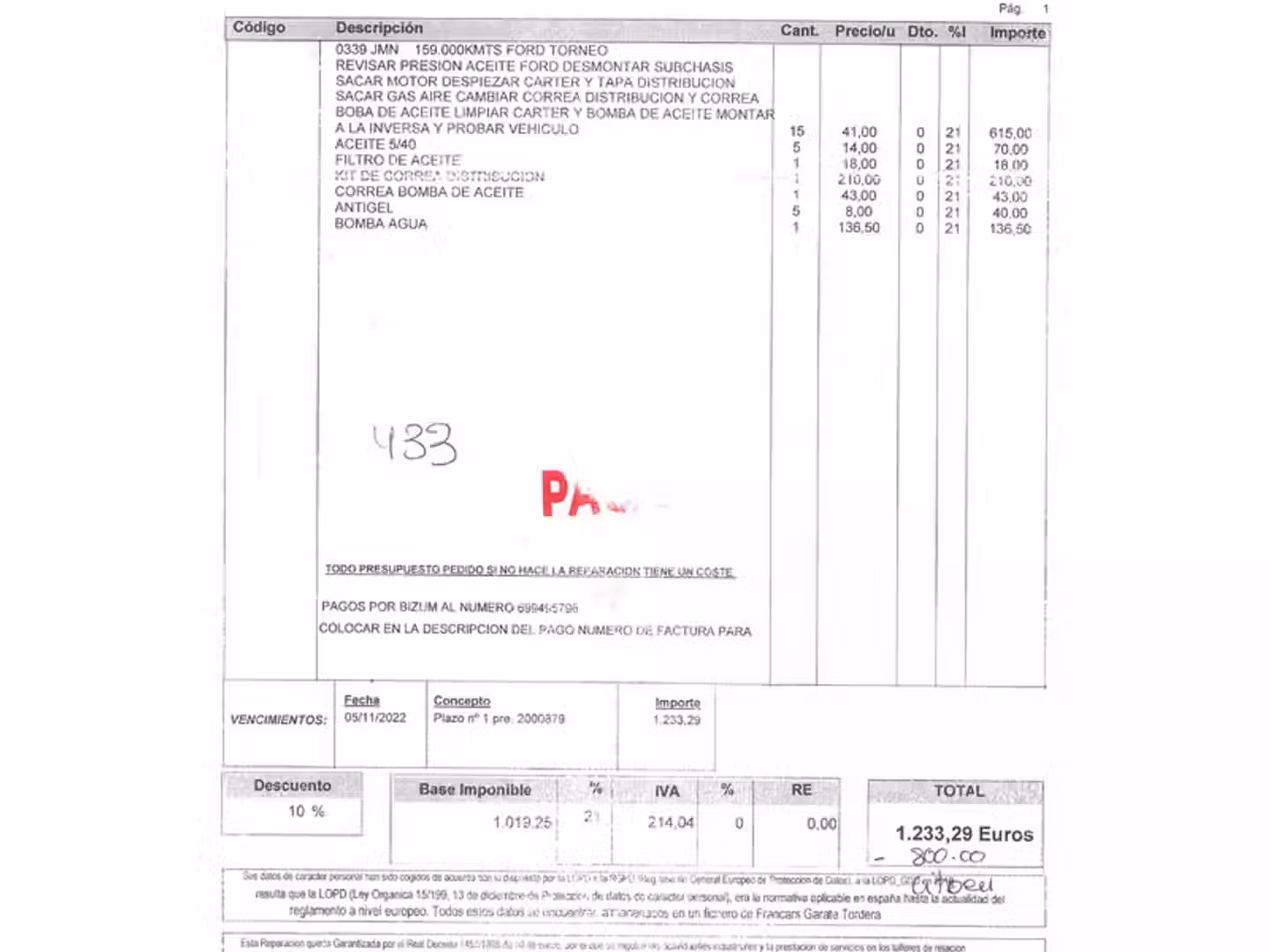 Mantenimiento