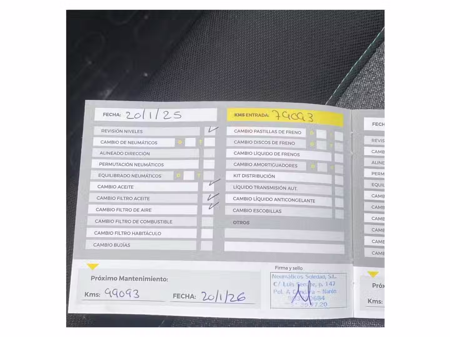 Mantenimiento