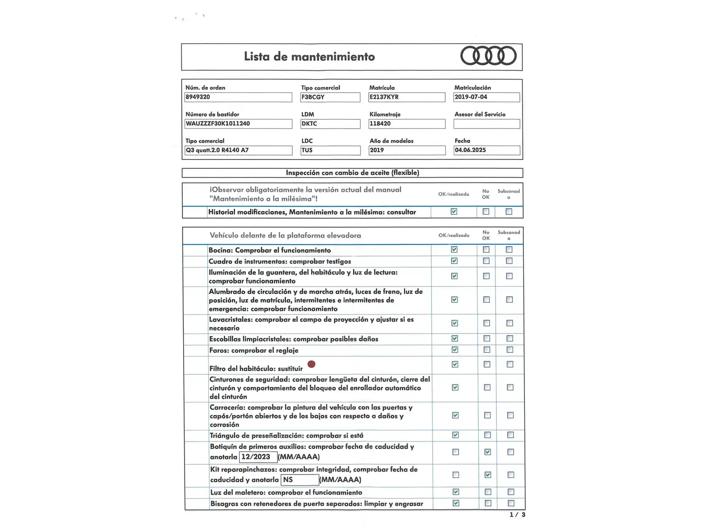 Mantenimiento