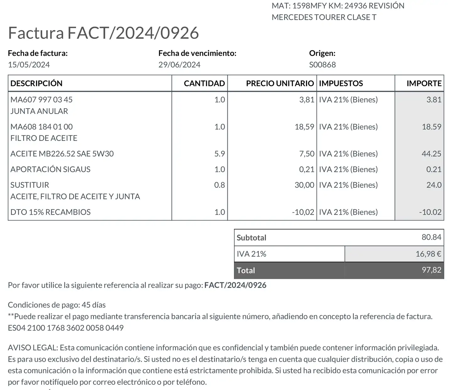 Mantenimiento