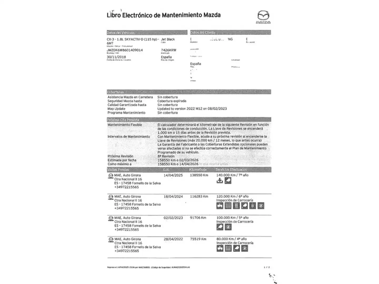 Mantenimiento