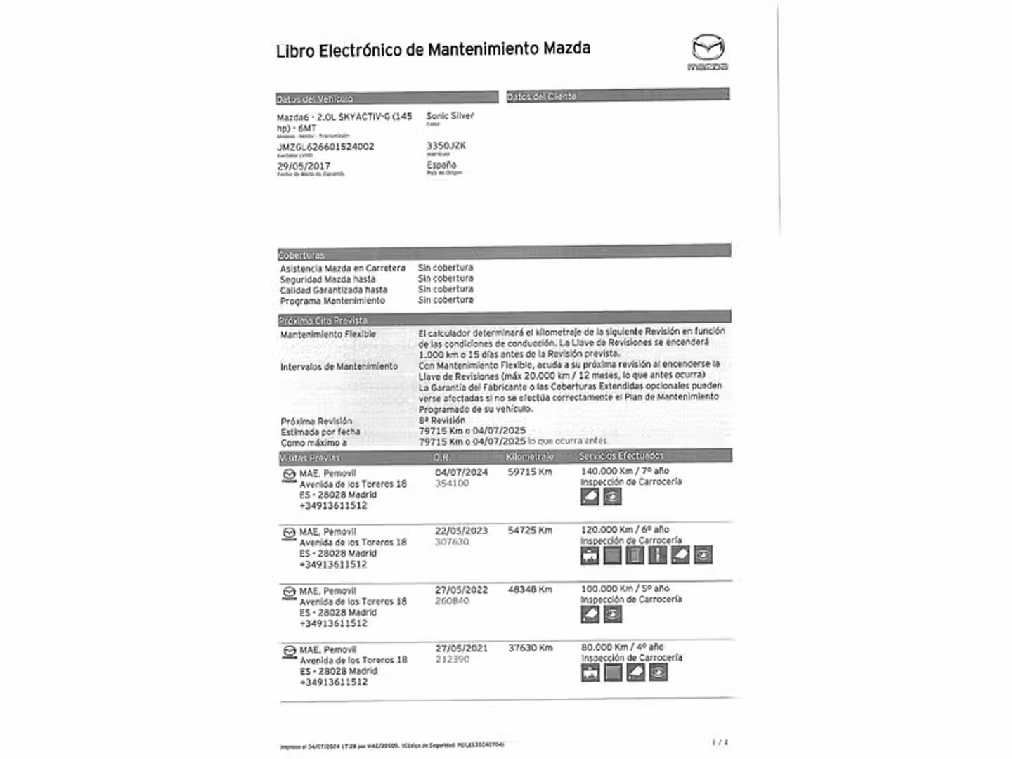 Mantenimiento
