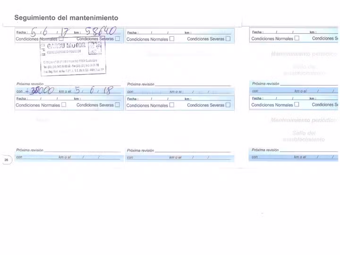 Mantenimiento