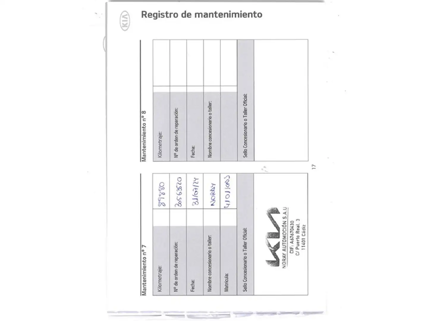 Mantenimiento