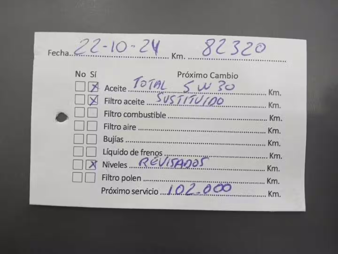 Mantenimiento