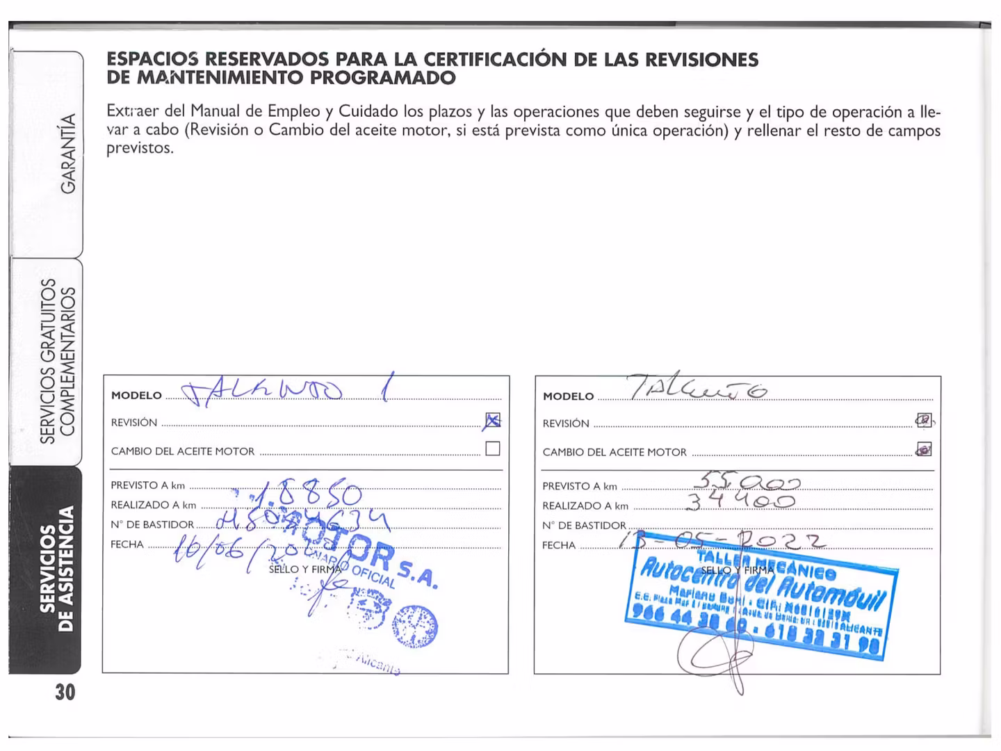 Mantenimiento