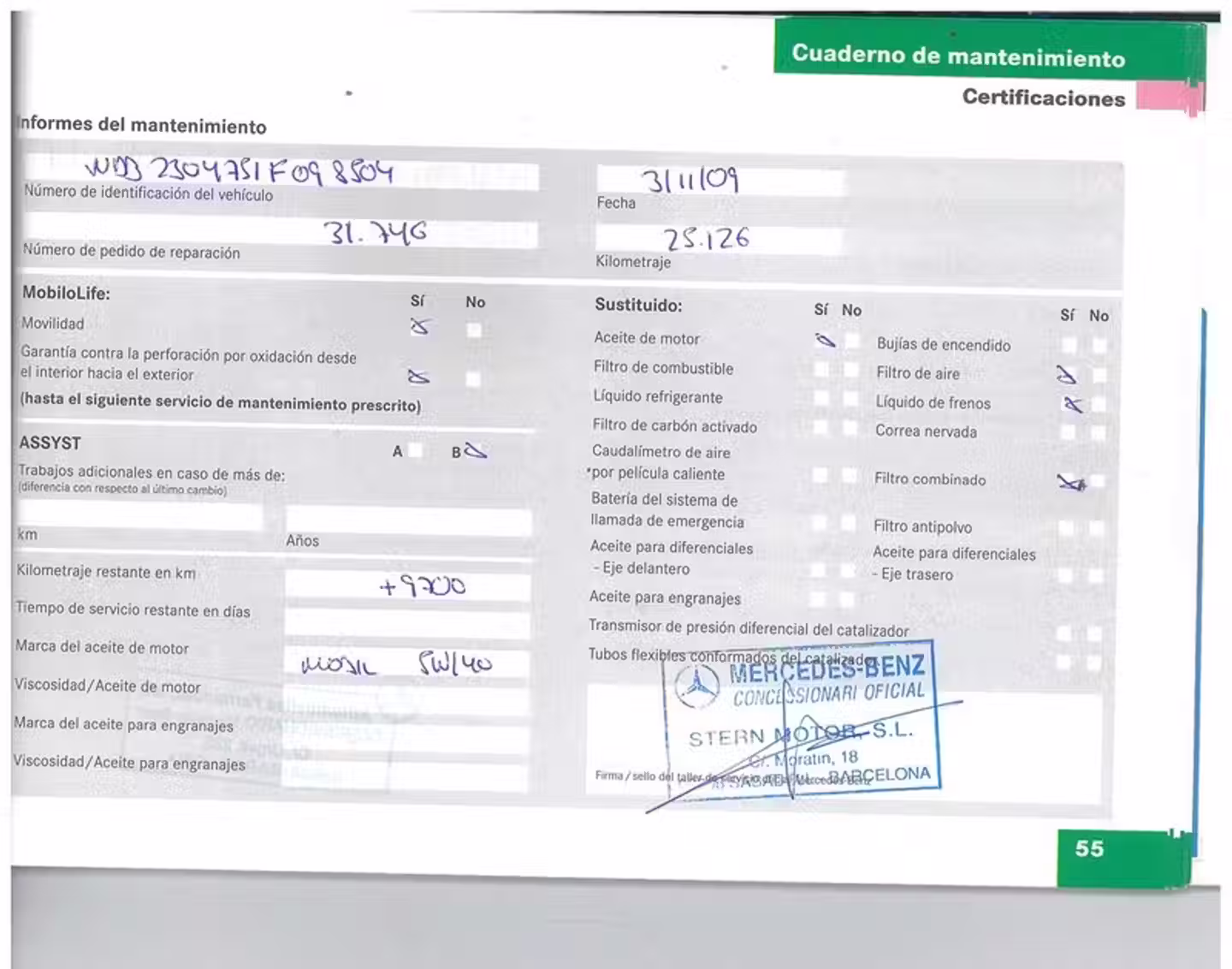 Mantenimiento