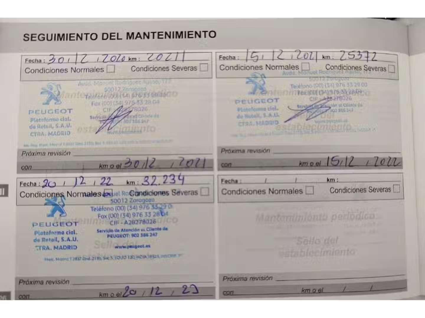 Mantenimiento