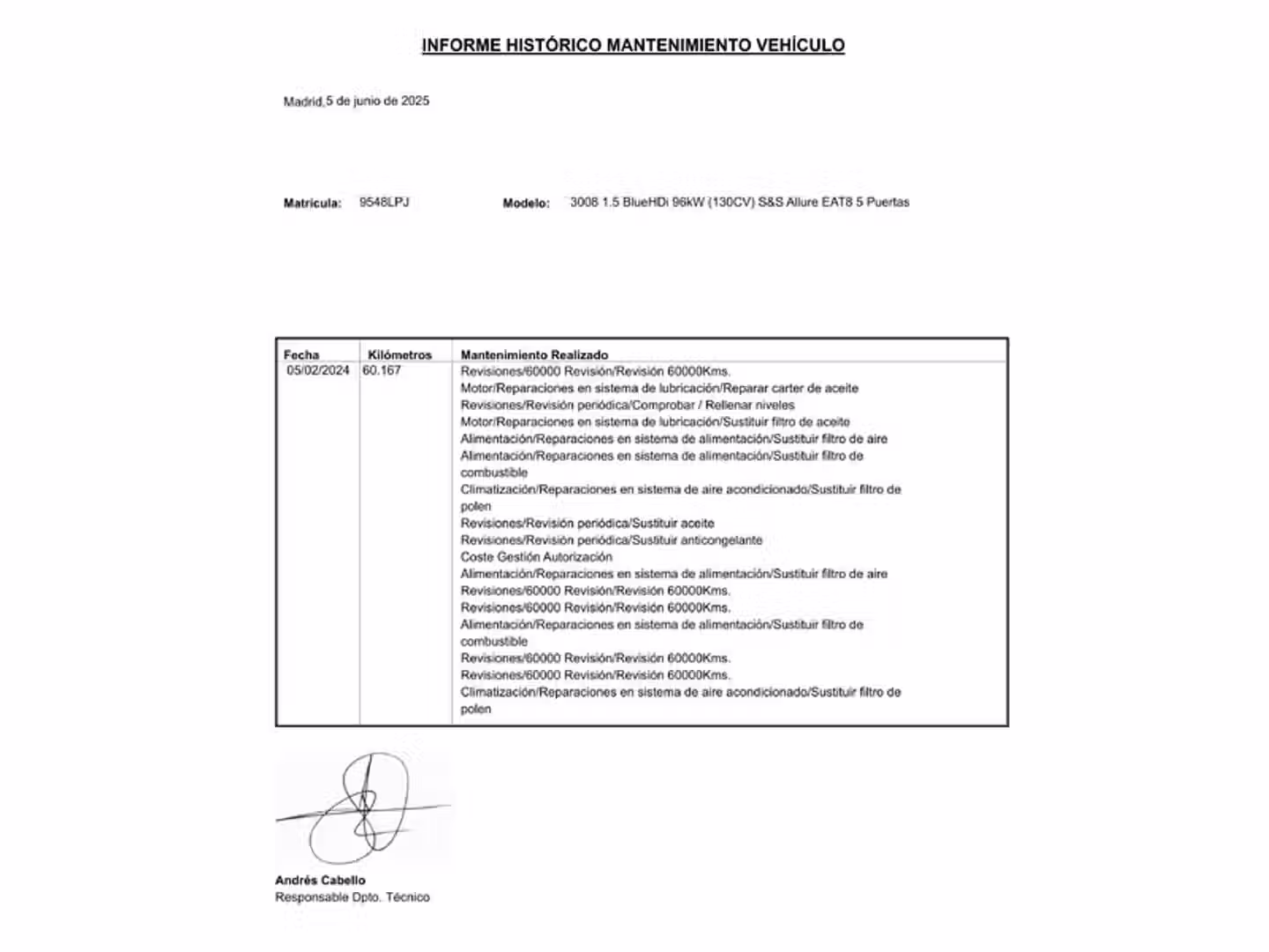 Mantenimiento
