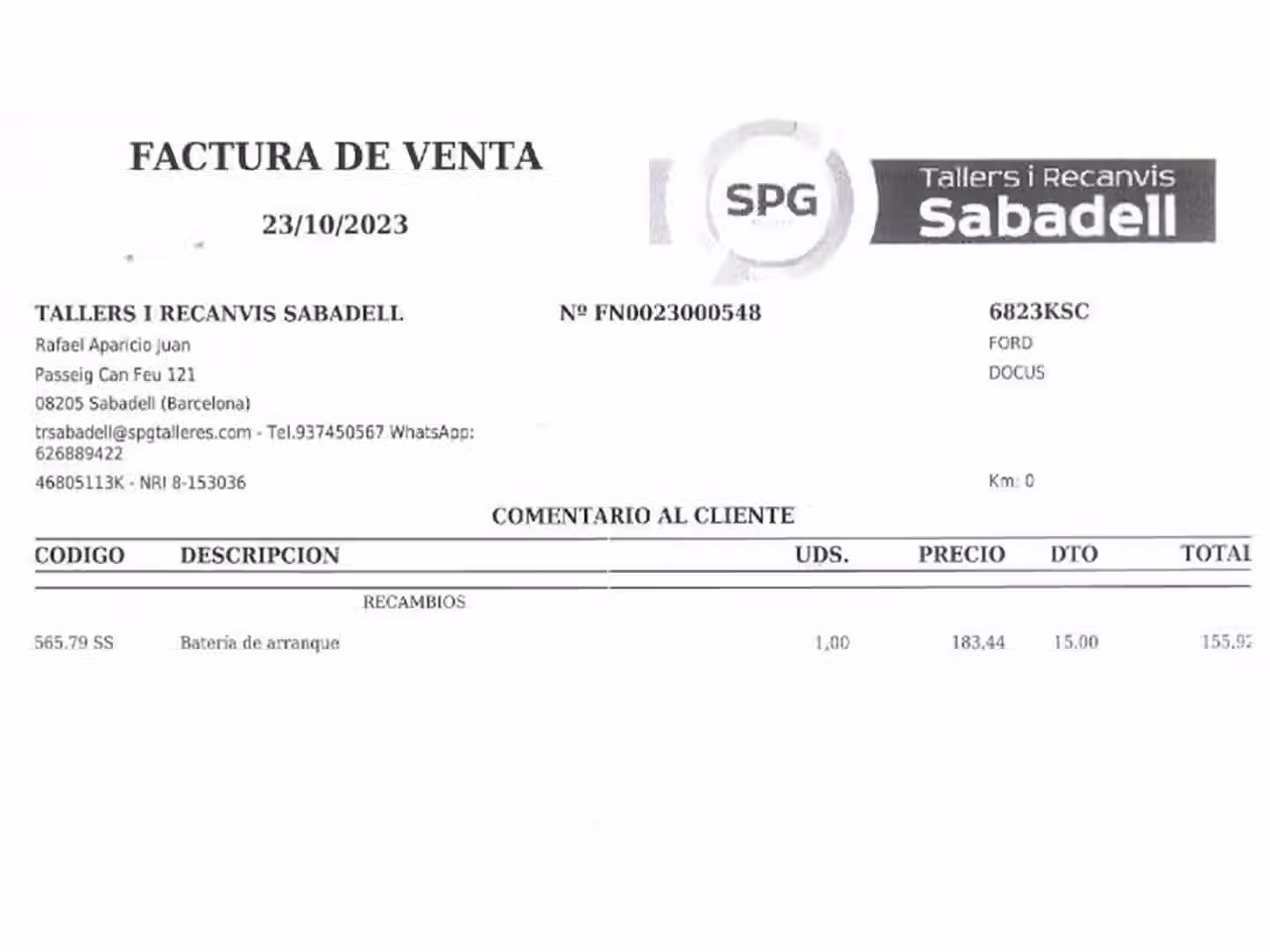 Mantenimiento