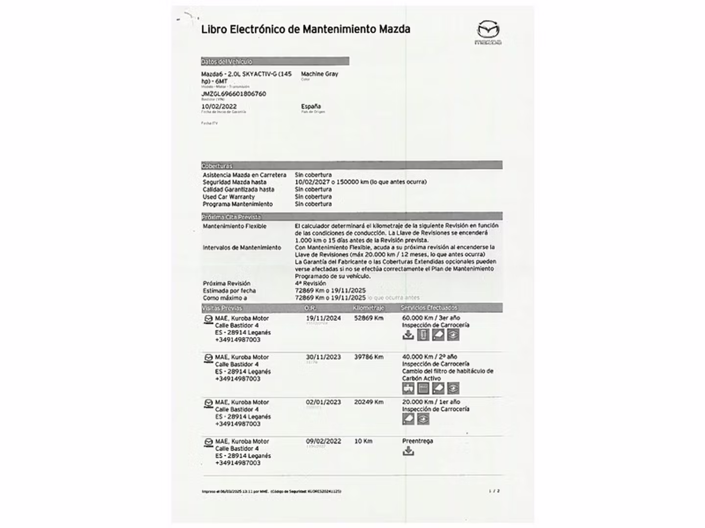 Mantenimiento