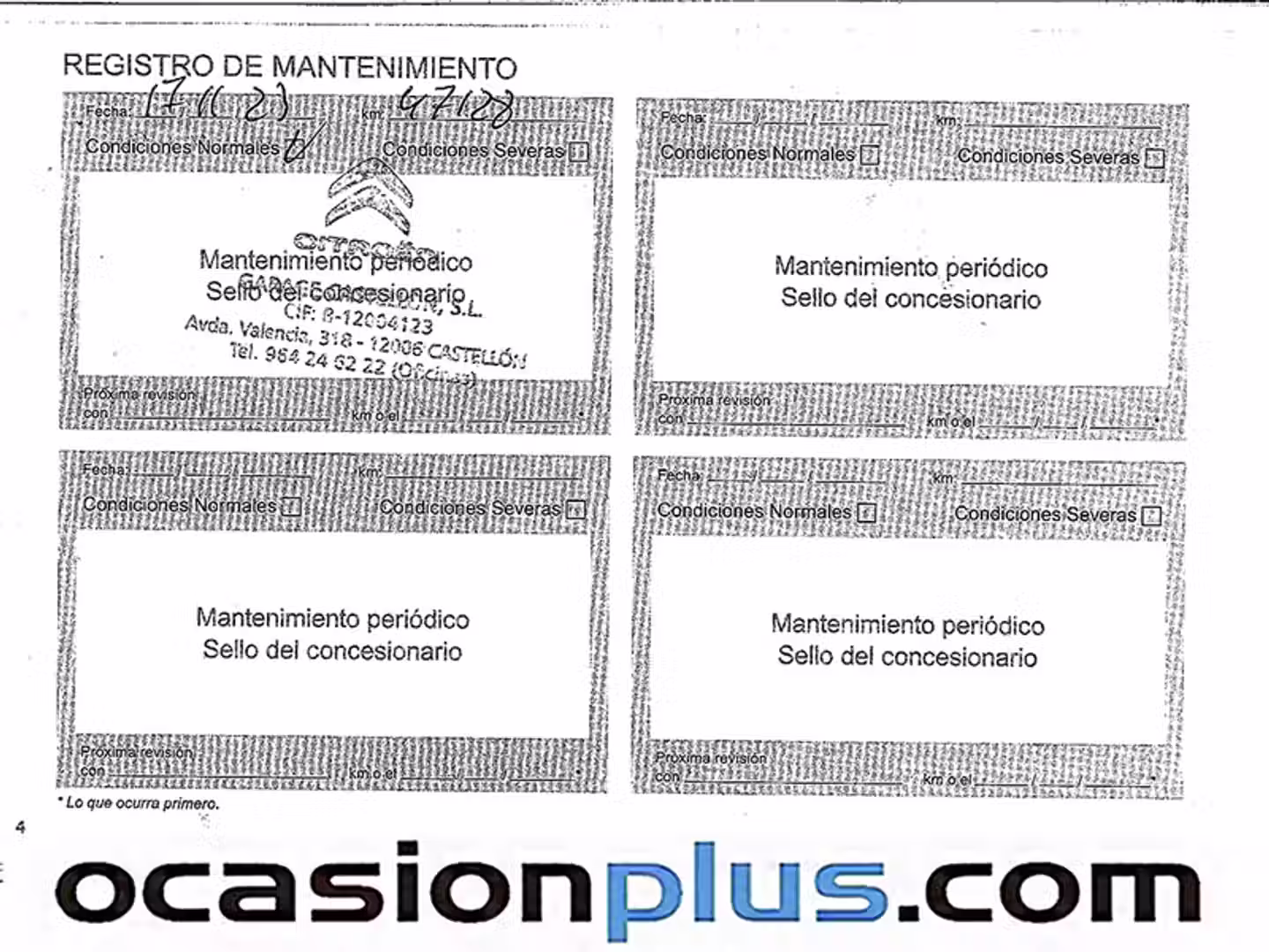 Mantenimiento