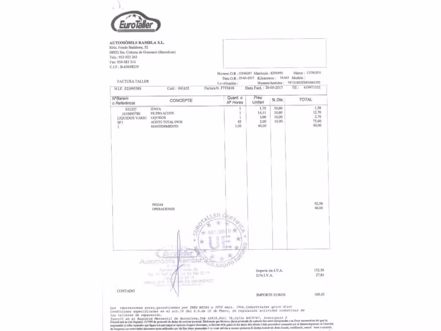 Mantenimiento