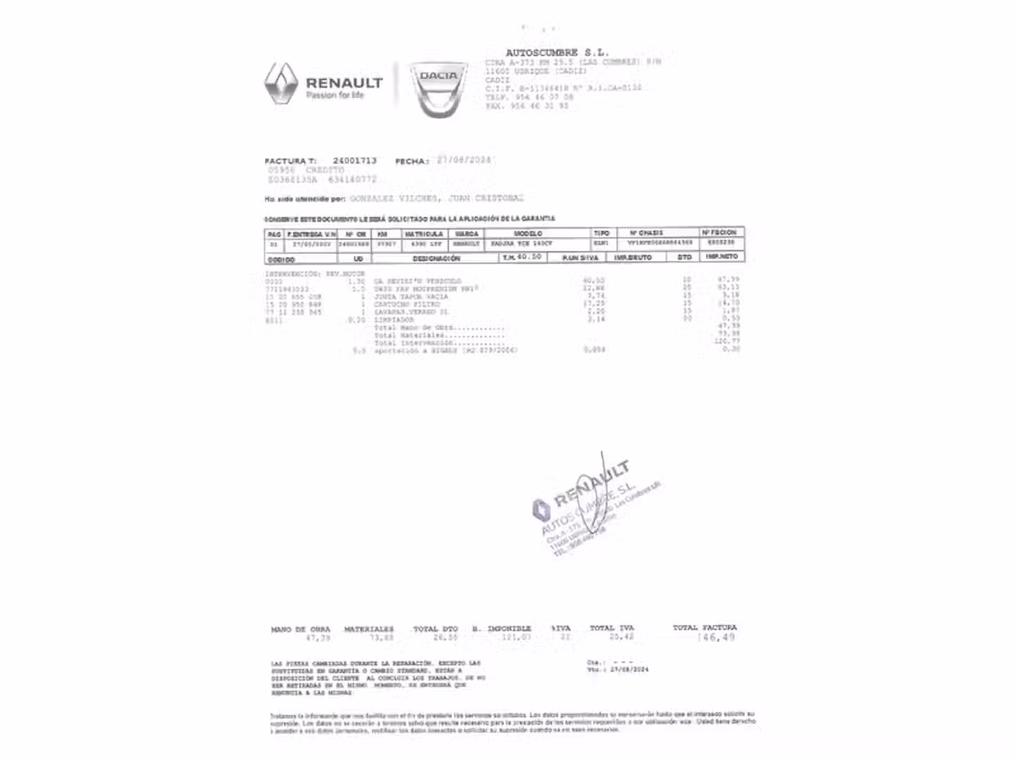 Mantenimiento