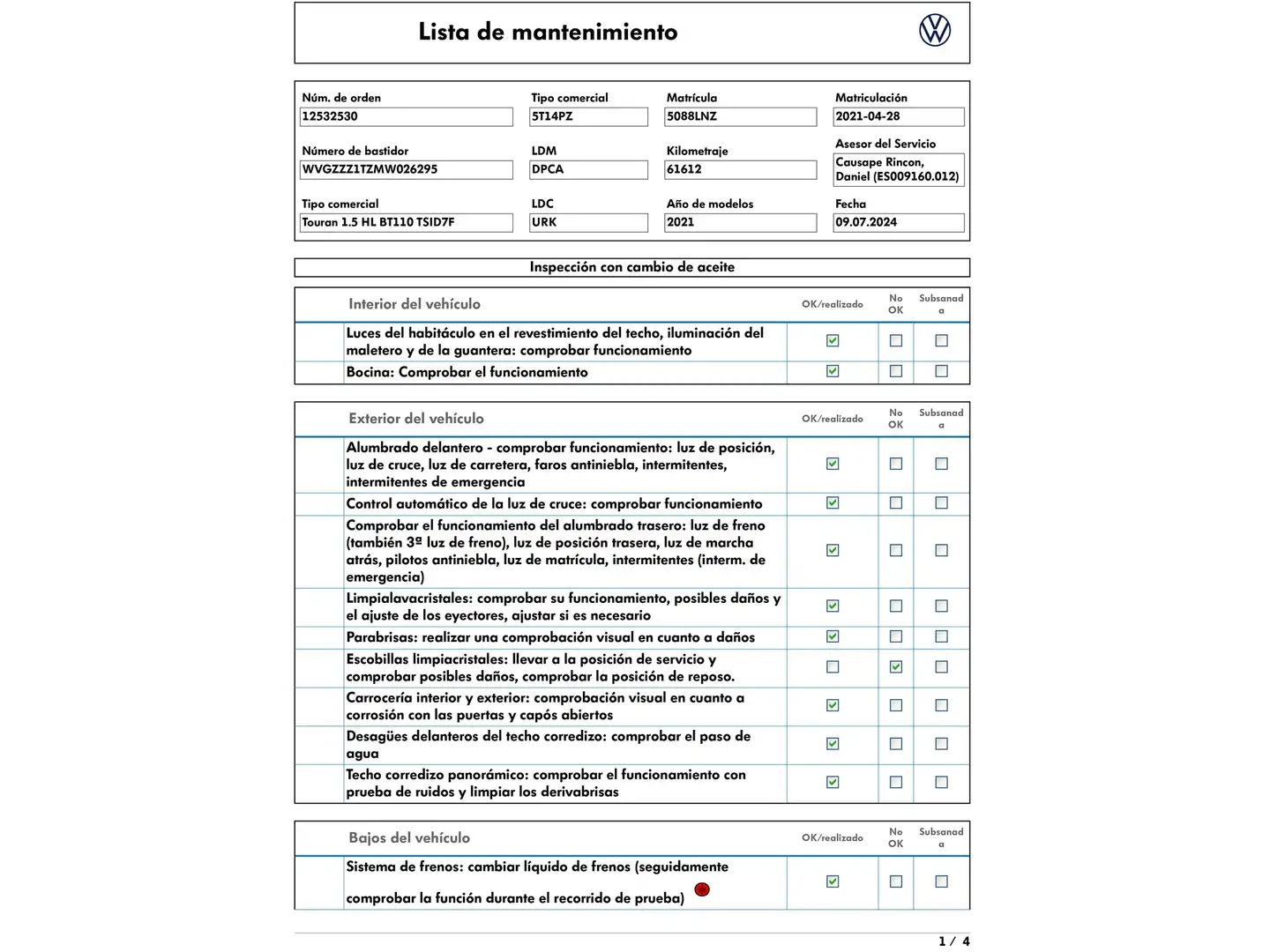 Mantenimiento