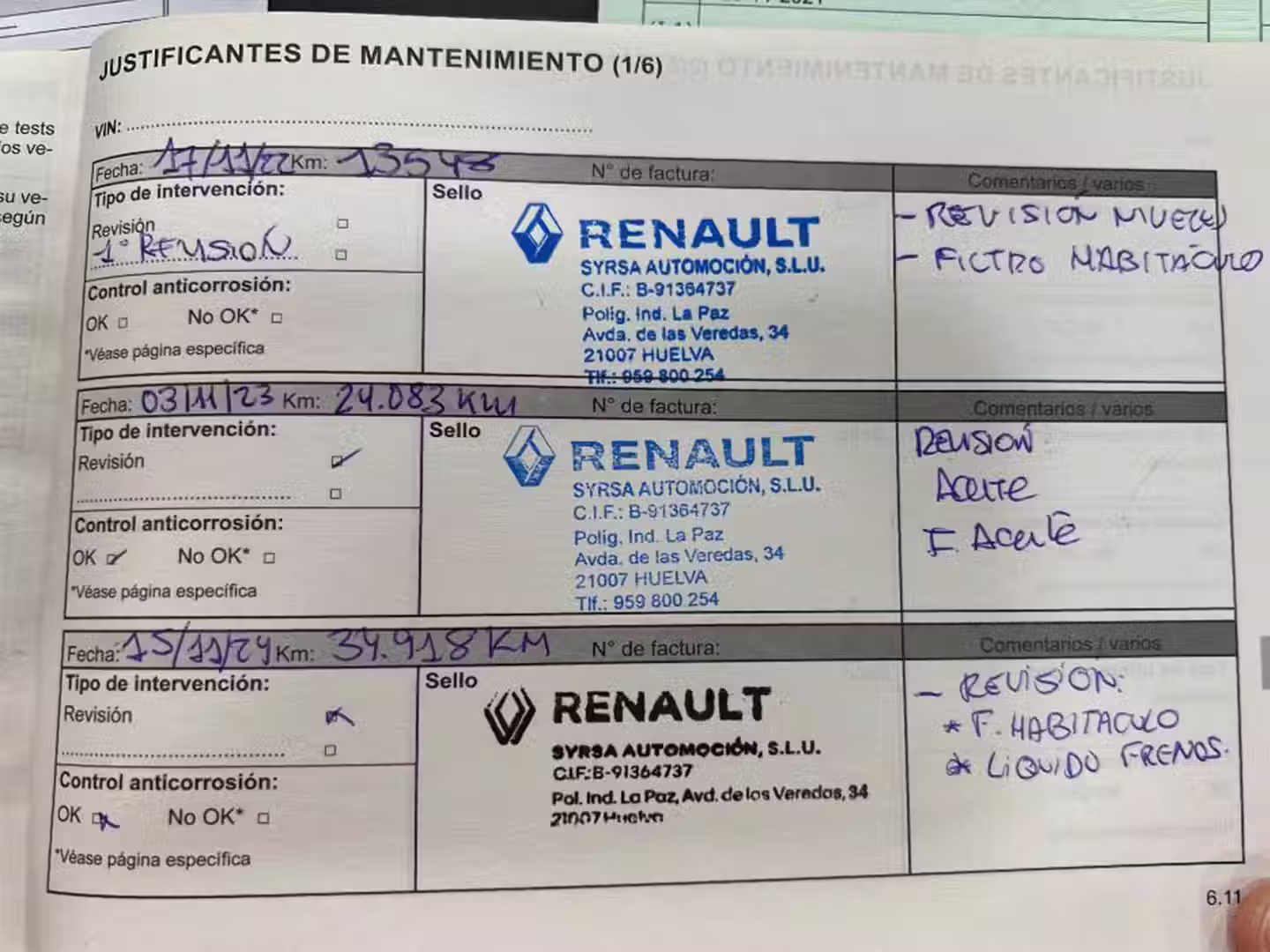 Mantenimiento