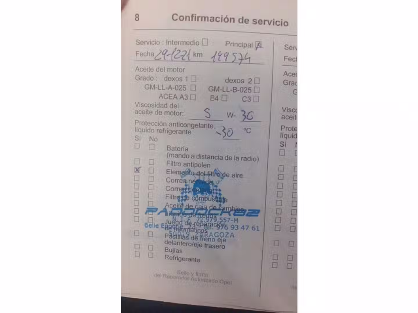 Mantenimiento