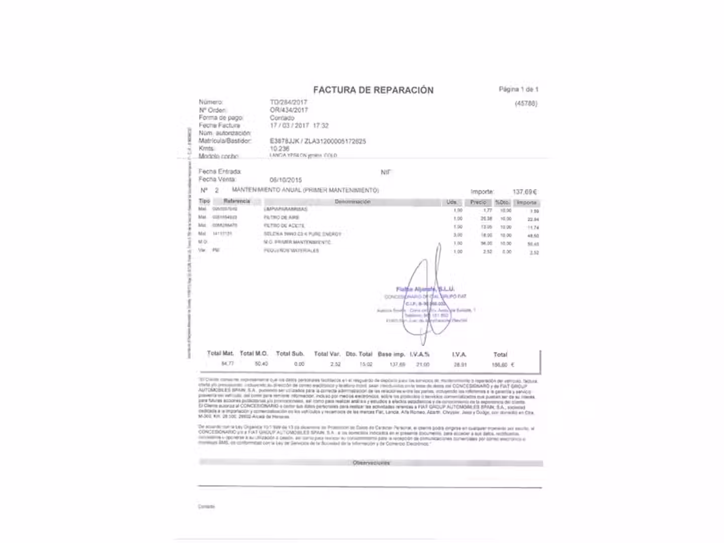 Mantenimiento