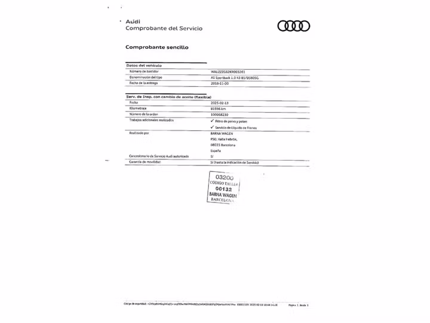 Certificado