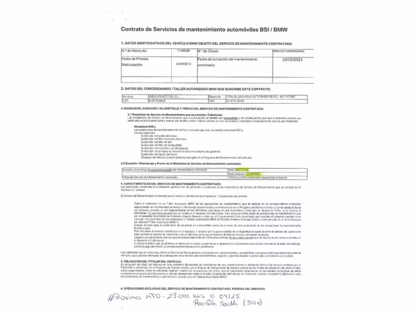 Mantenimiento
