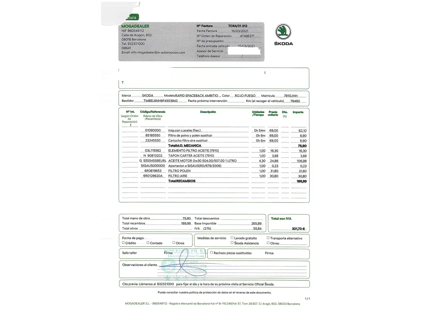 Mantenimiento