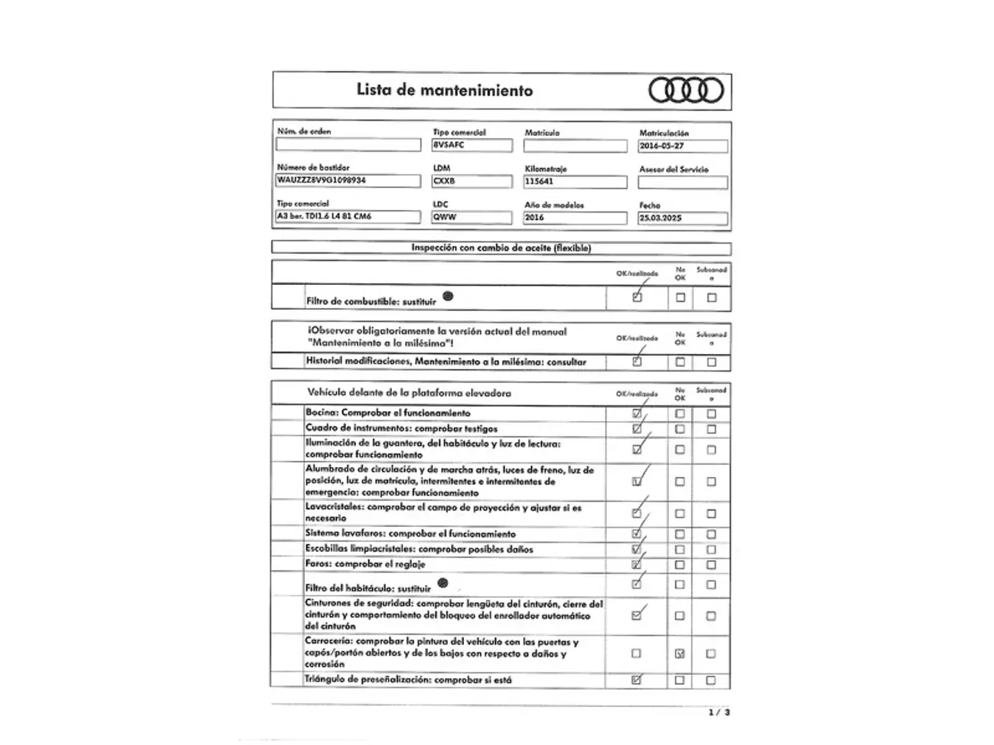 Mantenimiento