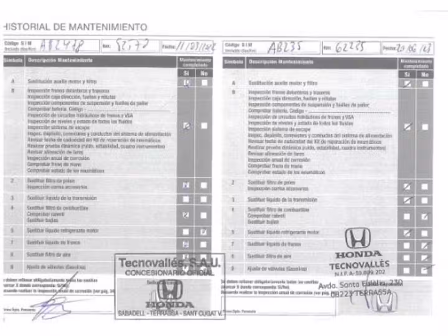Mantenimiento
