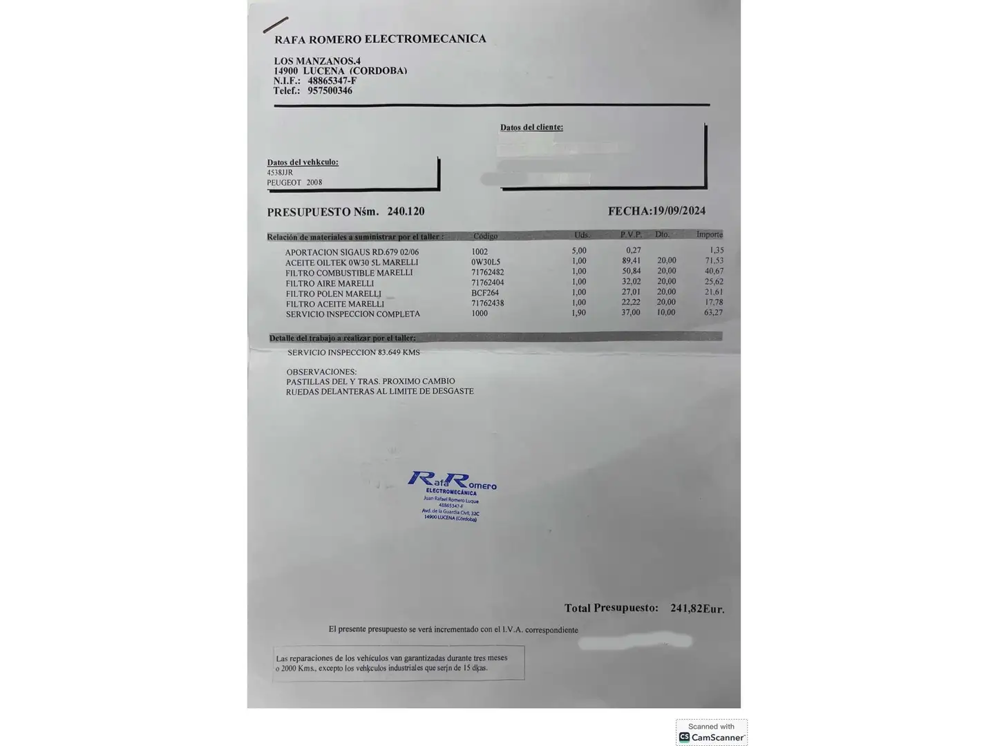 Mantenimiento