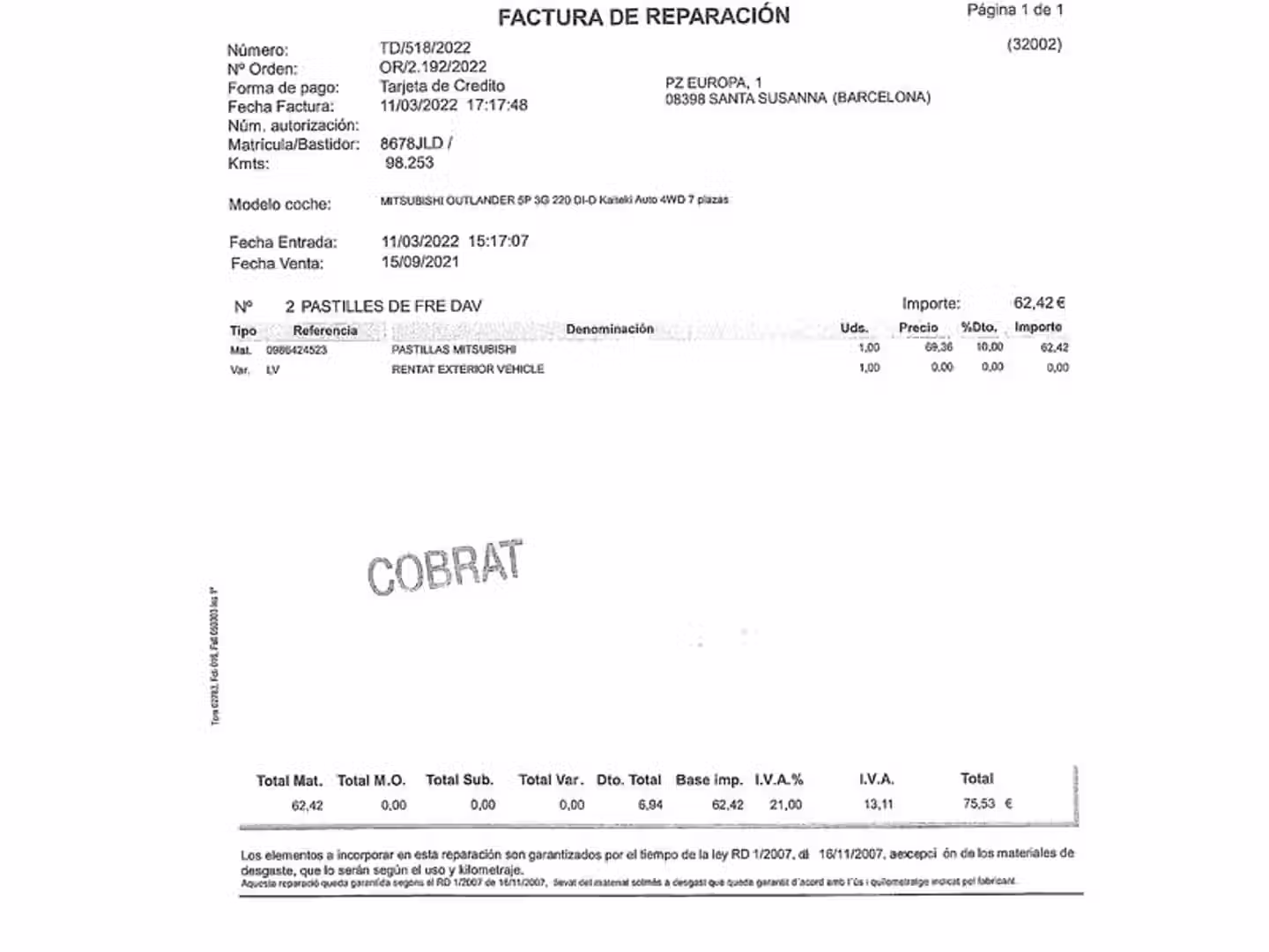 Mantenimiento