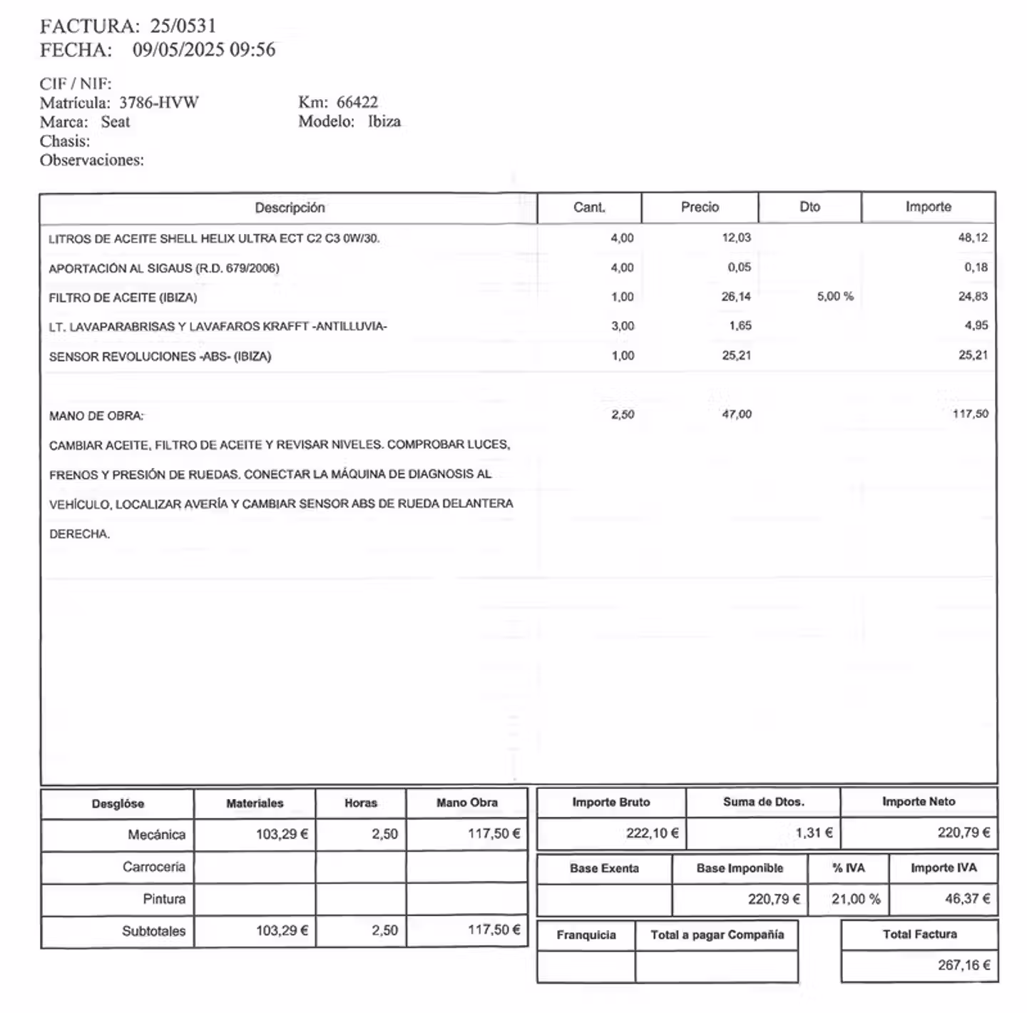 Mantenimiento