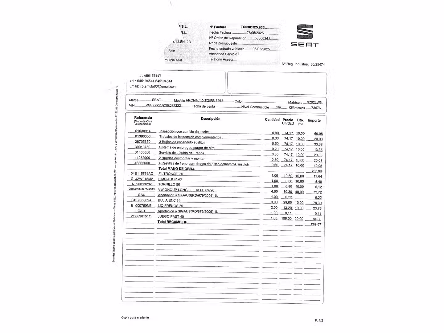 Mantenimiento
