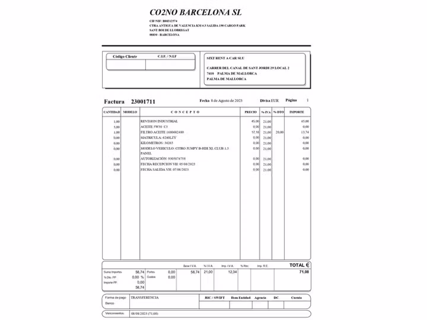 Mantenimiento