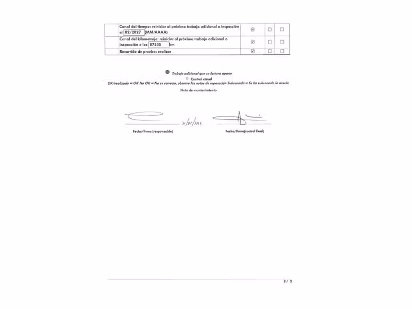 Mantenimiento