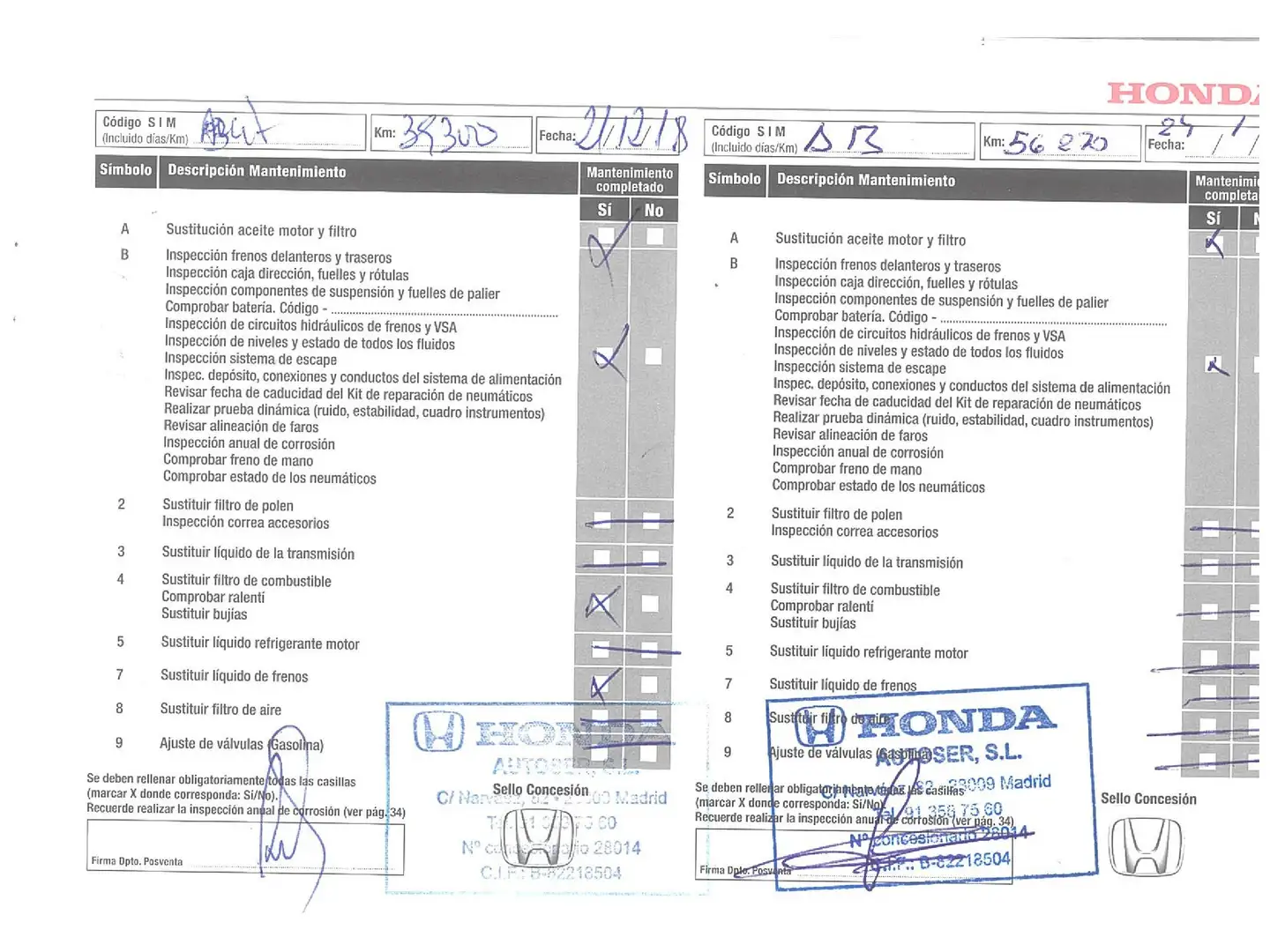 Mantenimiento