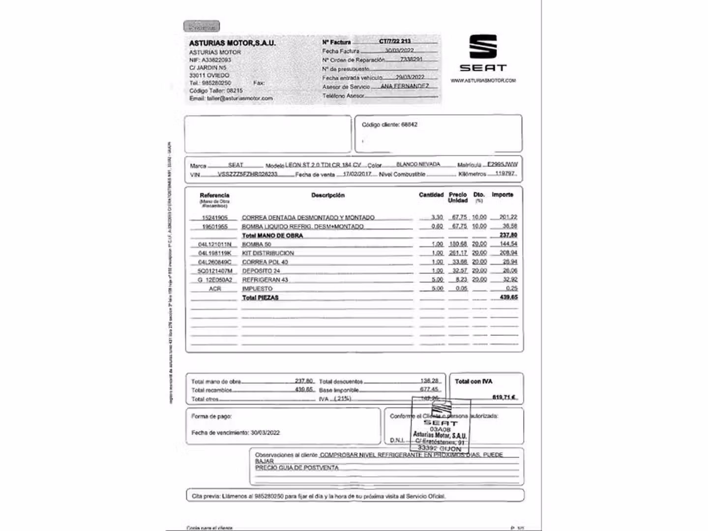 Mantenimiento