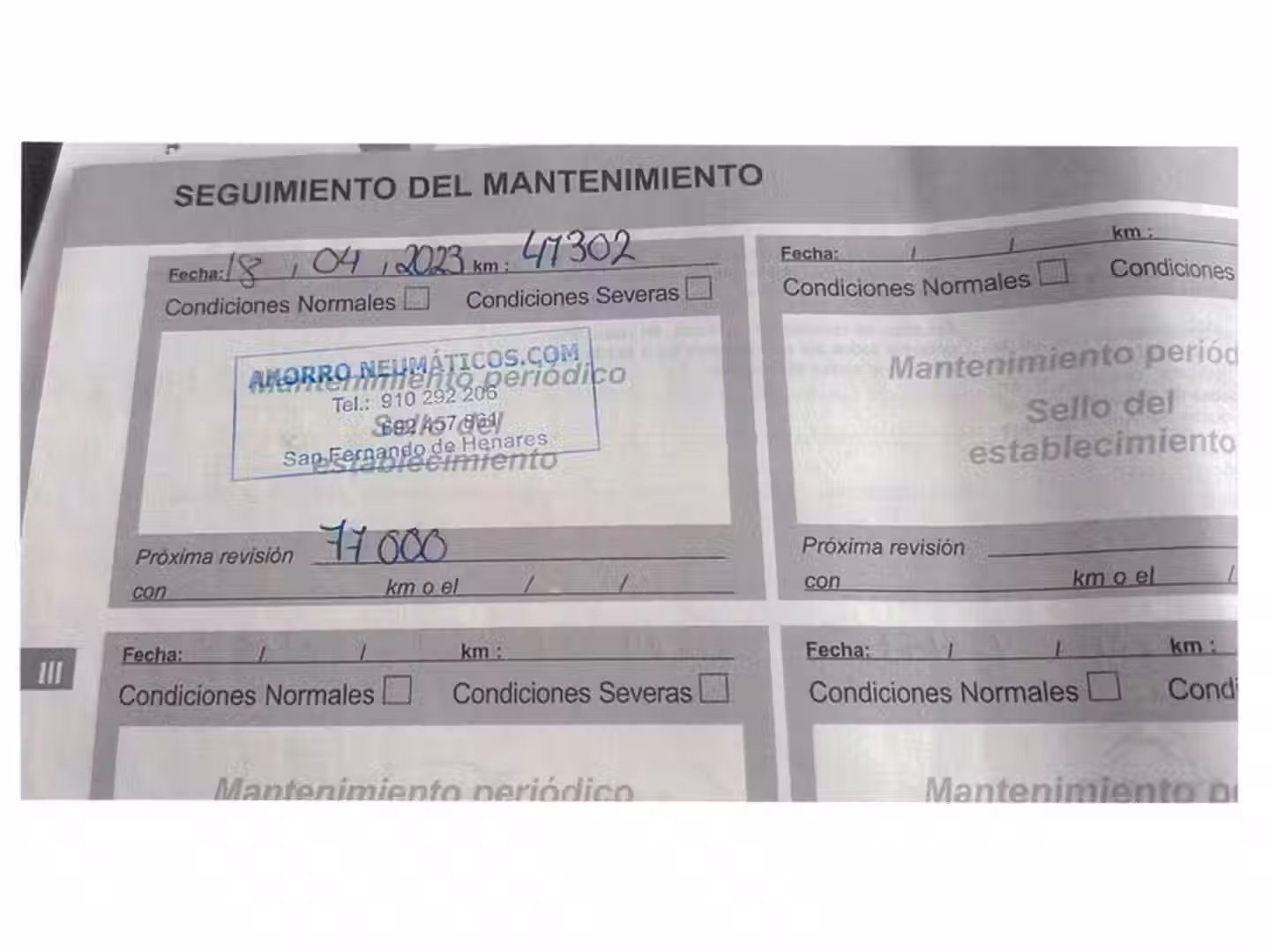 Mantenimiento