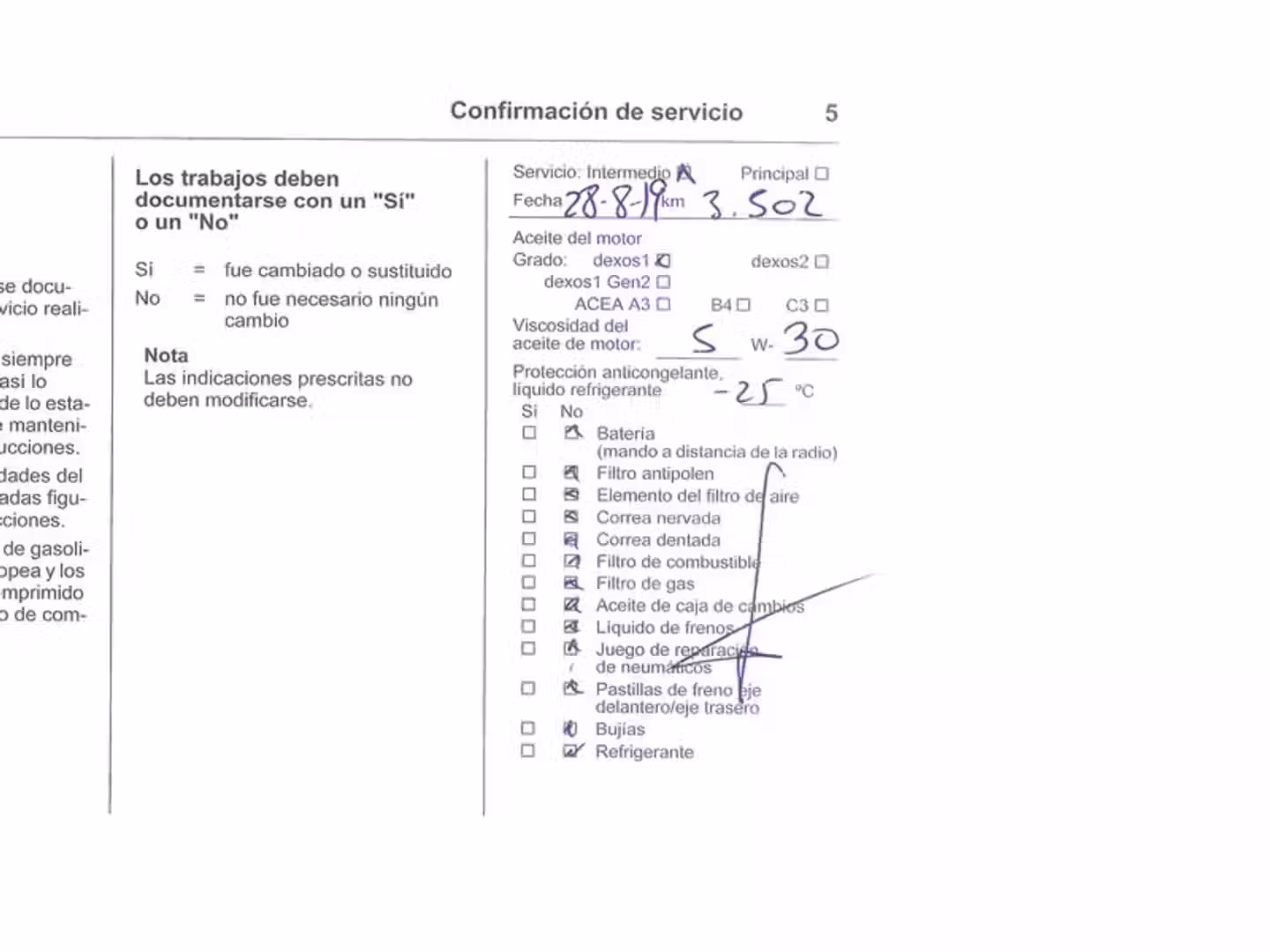 Mantenimiento
