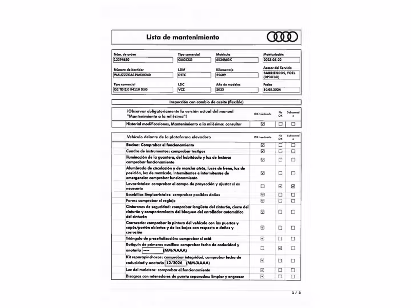 Mantenimiento