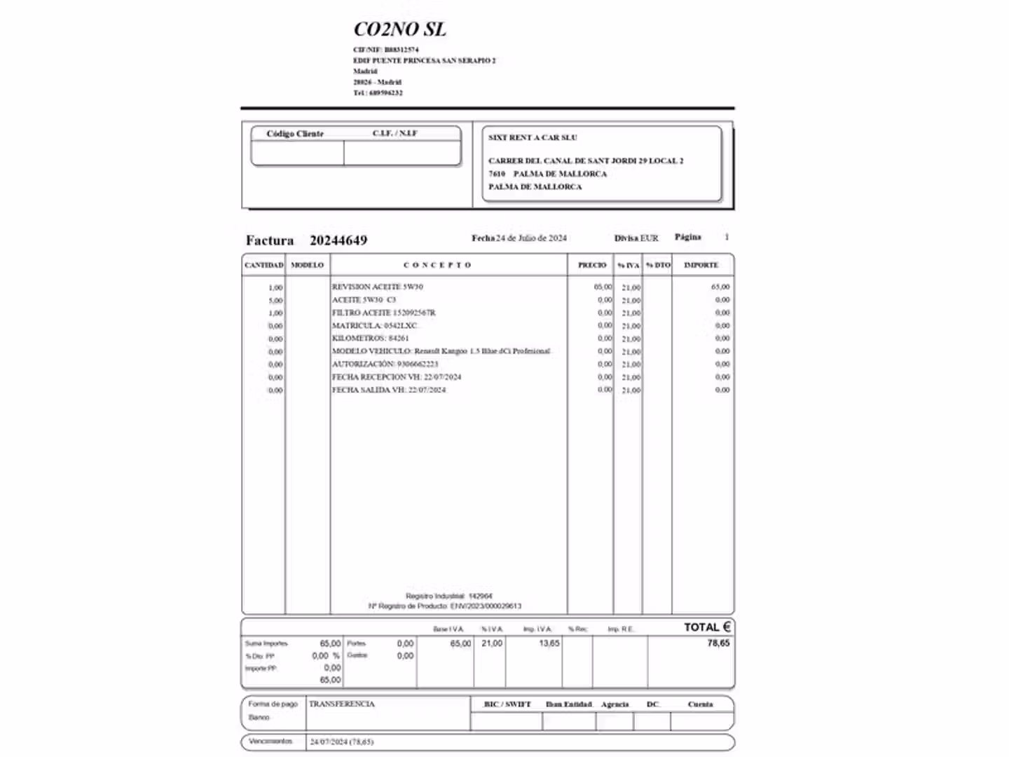 Mantenimiento